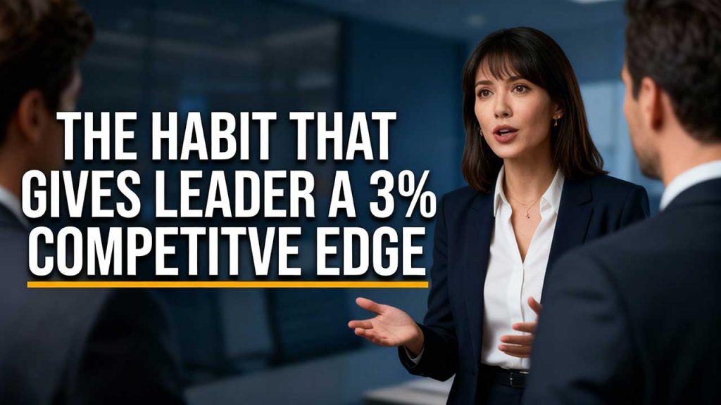 Communication Training, Executive Coaching & Public Speaking create the 3% edge that transforms leaders. Discover the habits that elevate success.