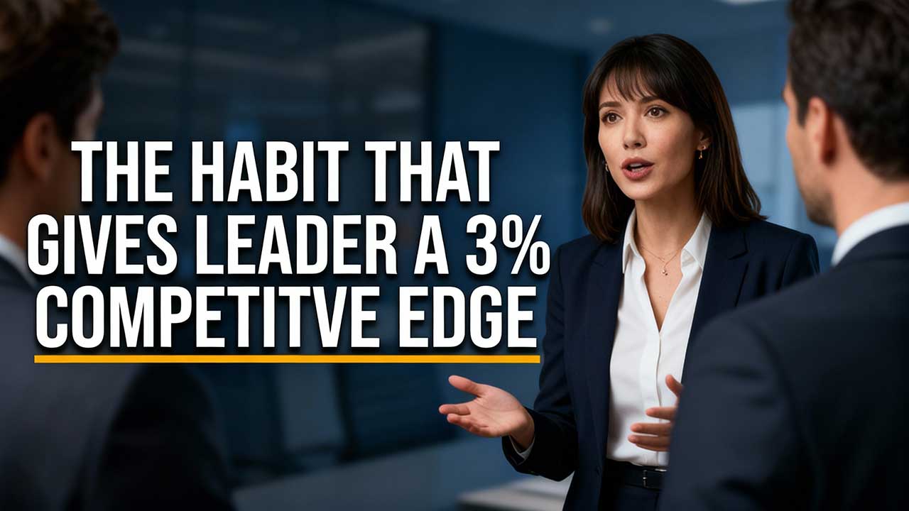 Communication Training, Executive Coaching & Public Speaking create the 3% edge that transforms leaders. Discover the habits that elevate success.