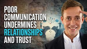 A conceptual visual representing the transition from a tangled web of 'poor communication' to a sturdy, clear bridge, symbolizing how honest dialogue restores trust and leadership.